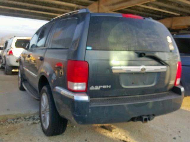 1A8HX58287F523896 - 2007 CHRYSLER ASPEN LIMI BLUE photo 3
