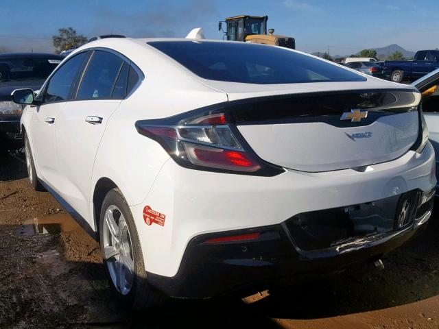 1G1RC6S56JU147288 - 2018 CHEVROLET VOLT LT WHITE photo 3