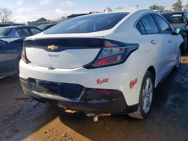 1G1RC6S56JU147288 - 2018 CHEVROLET VOLT LT WHITE photo 4