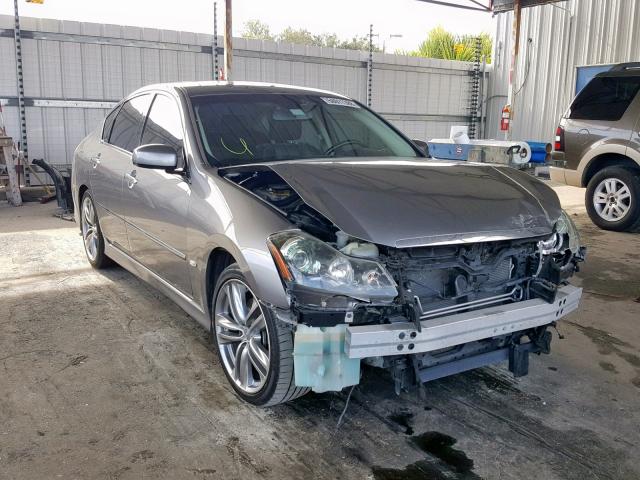 JNKAY01E78M602257 - 2008 INFINITI M35 BASE GRAY photo 1