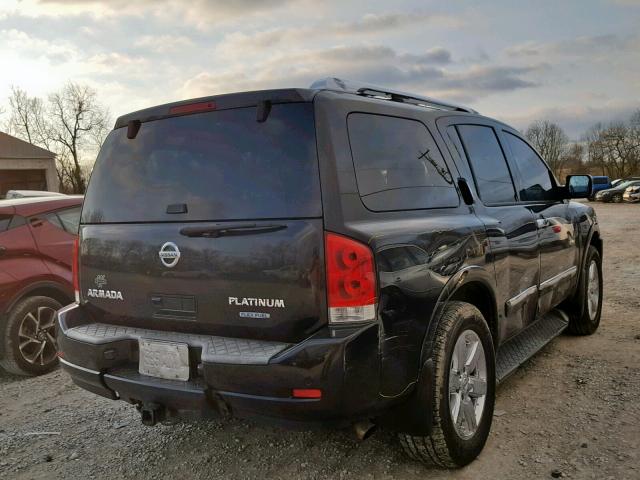 5N1BA0NE6BN600632 - 2011 NISSAN ARMADA PLA BLACK photo 4