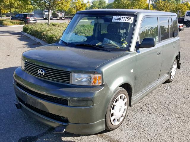 JTLKT324440156599 - 2004 TOYOTA SCION XB Жасыл фото 2