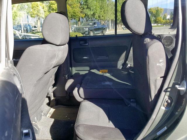 JTLKT324440156599 - 2004 TOYOTA SCION XB Жасыл фото 6