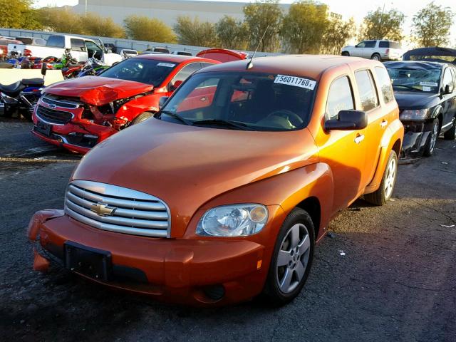 3GNDA13DX7S613983 - 2007 CHEVROLET HHR LS ORANGE photo 2