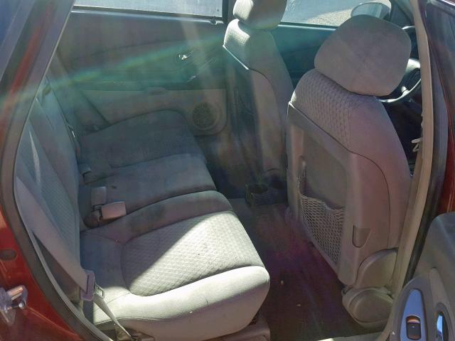 1G1ZT68N67F137171 - 2007 CHEVROLET MALIBU MAX მუქწითელი ფოტო 6