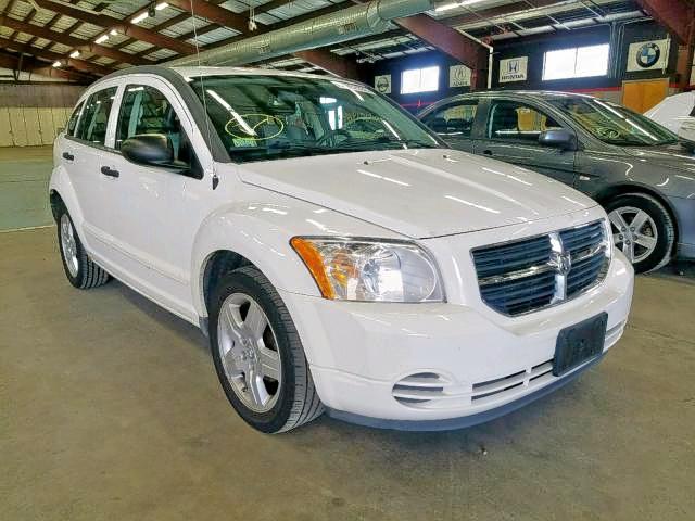 1B3HB48BX8D673037 - 2008 DODGE CALIBER SX WHITE photo 1