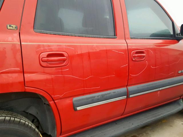 1GNEC13Z22R173943 - 2002 CHEVROLET TAHOE RED photo 9