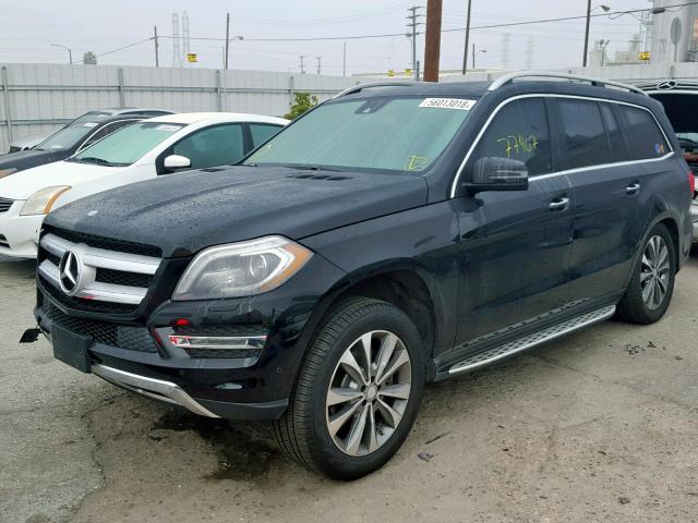 4JGDF7CE5EA374438 - 2014 MERCEDES-BENZ GL 450 4MA BLACK photo 2