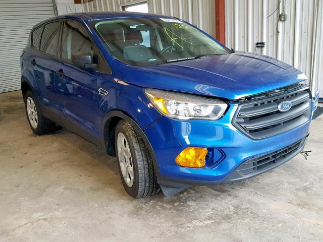 1FMCU0F75HUC24046 - 2017 FORD ESCAPE S BLUE photo 1