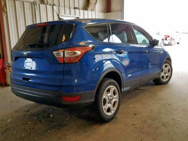 1FMCU0F75HUC24046 - 2017 FORD ESCAPE S BLUE photo 4