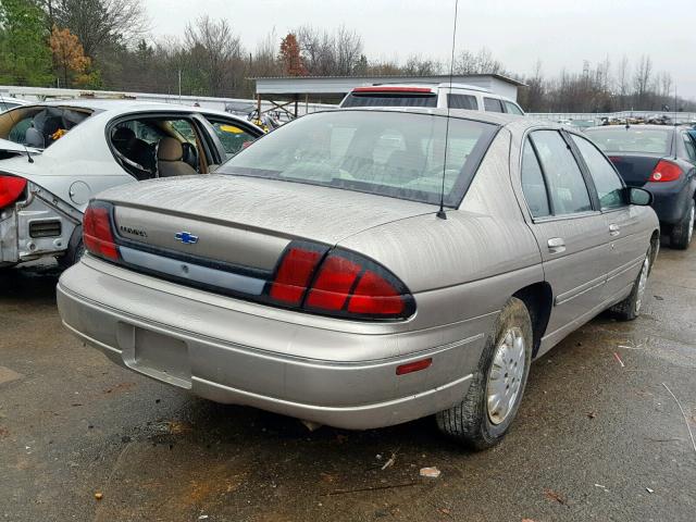 2G1WL52M7W9217082 - 1998 CHEVROLET LUMINA BAS GRAY photo 4