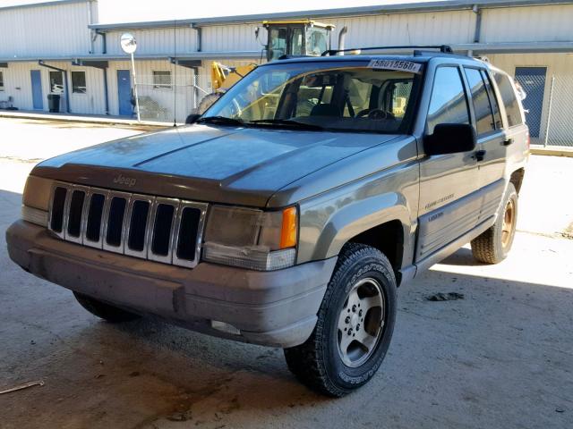 1J4GZ58Y1WC174317 - 1998 JEEP GRAND CHER BROWN photo 2