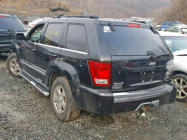 1J8HR58247C644064 - 2007 JEEP GRAND CHER BLACK photo 3