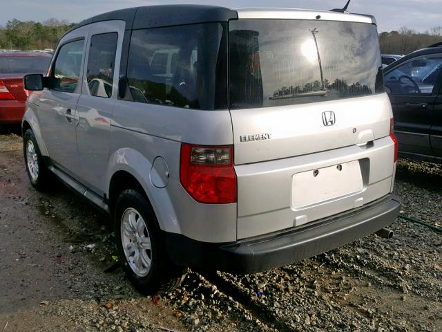 5J6YH18728L004820 - 2008 HONDA ELEMENT EX SILVER photo 3