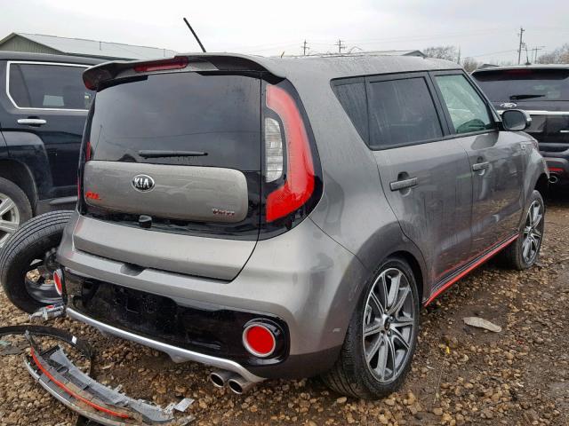 KNDJX3AA2K7669258 - 2019 KIA SOUL ! CHARCOAL photo 4