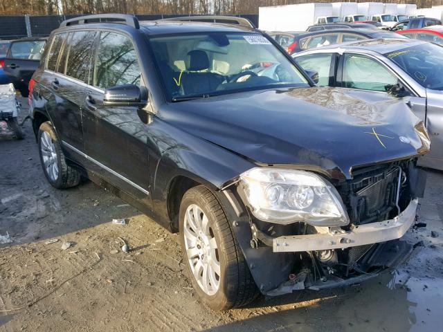 WDCGG8HB9CF754413 - 2012 MERCEDES-BENZ GLK 350 4M BLACK photo 1