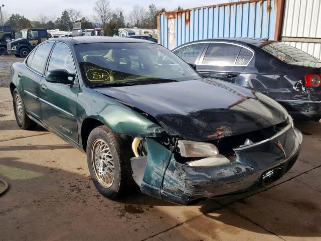 1G2WJ52M8WF207931 - 1998 PONTIAC GRAND PRIX GREEN photo 1