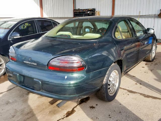 1G2WJ52M8WF207931 - 1998 PONTIAC GRAND PRIX GREEN photo 4