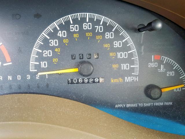 1G2WJ52M8WF207931 - 1998 PONTIAC GRAND PRIX GREEN photo 8