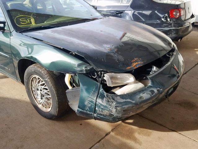 1G2WJ52M8WF207931 - 1998 PONTIAC GRAND PRIX GREEN photo 9