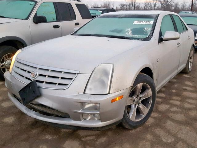 1G6DW677860148446 - 2006 CADILLAC STS SILVER photo 2