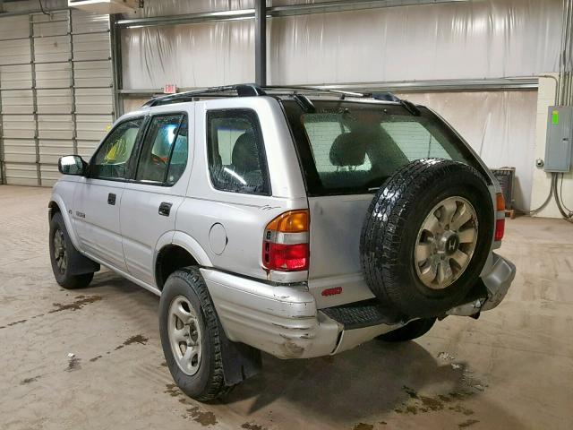 4S6DM58W1Y4414102 - 2000 HONDA PASSPORT E SILVER photo 3