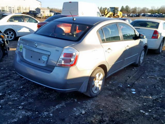 3N1AB61E99L670015 - 2009 NISSAN SENTRA 2.0 GRAY photo 4