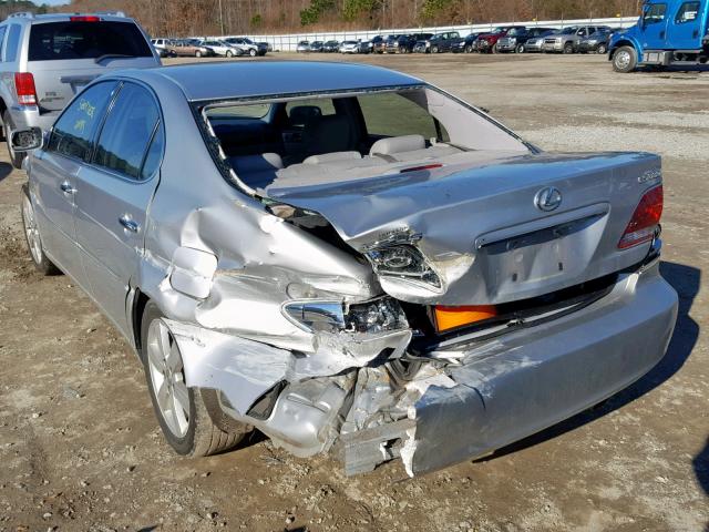 JTHBA30GX55116299 - 2005 LEXUS ES 330 SILVER photo 3