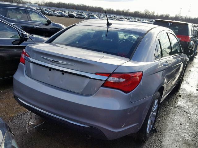 1C3CCBBB4DN732837 - 2013 CHRYSLER 200 TOURIN SILVER photo 4