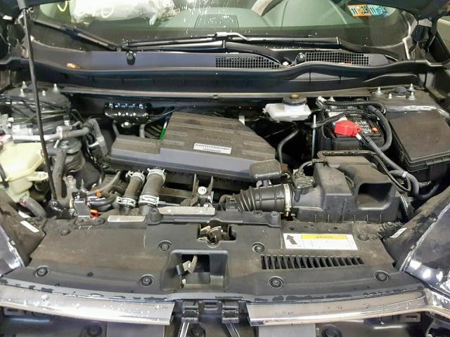 2HKRW2H80HH626626 - 2017 HONDA CR-V EXL GRAY photo 7