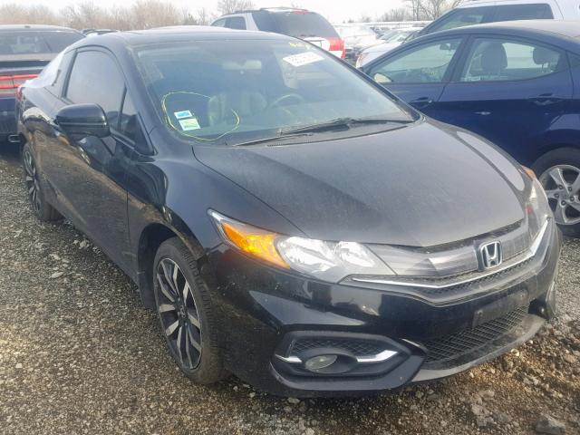 2HGFG3B05FH507258 - 2015 HONDA CIVIC EXL BLACK photo 1