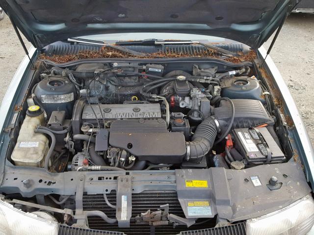 1G3NL52T0VM339262 - 1997 OLDSMOBILE ACHIEVA SL GREEN photo 7