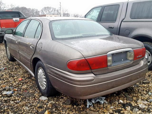 1G4HP52K63U115690 - 2003 BUICK LESABRE CU BROWN photo 3