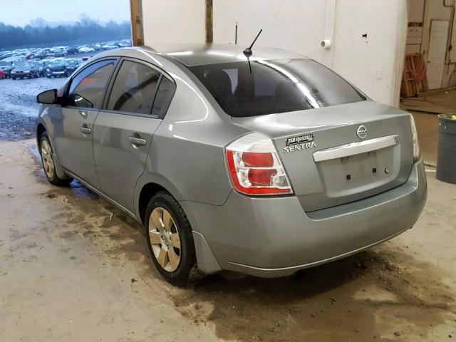 3N1AB6AP2AL646368 - 2010 NISSAN SENTRA 2.0 SILVER photo 3