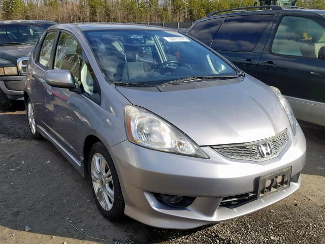 JHMGE884X9S068506 - 2009 HONDA FIT SPORT SILVER photo 1