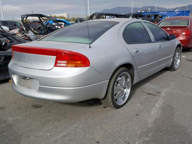 2B3HD46R62H187636 - 2002 DODGE INTREPID S SILVER photo 4