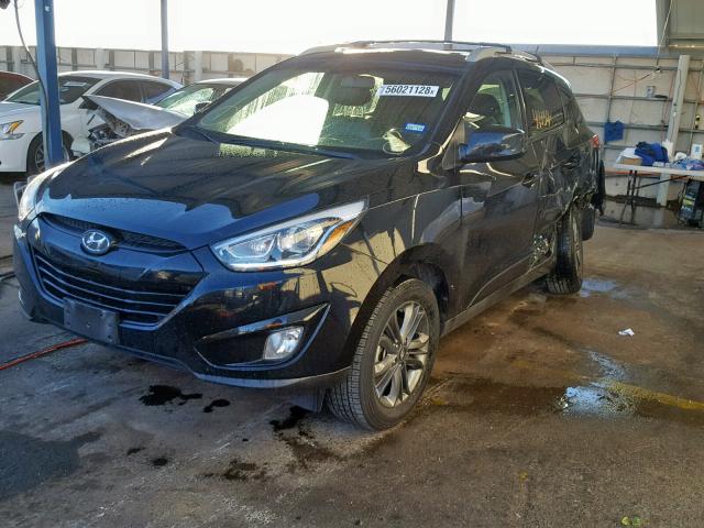 KM8JU3AG9FU076917 - 2015 HYUNDAI TUCSON LIM BLACK photo 2