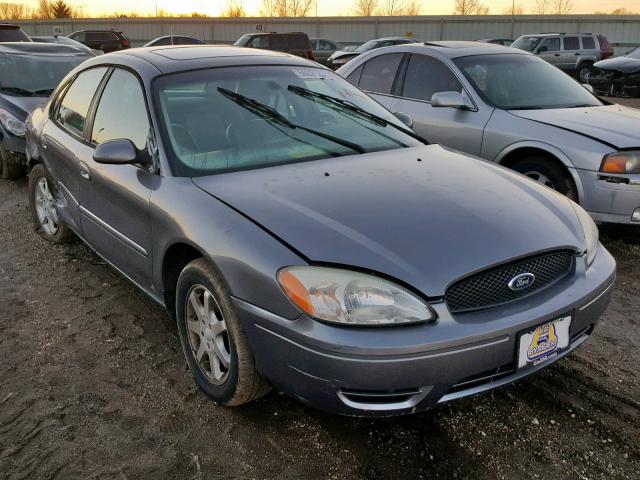 1FAFP56U06A164192 - 2006 FORD TAURUS SEL GRAY photo 1