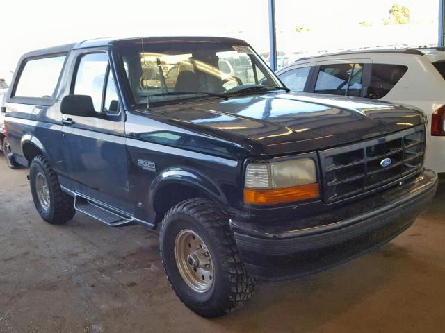 1FMEU15N8TLA45724 - 1996 FORD BRONCO U10 BLACK photo 1