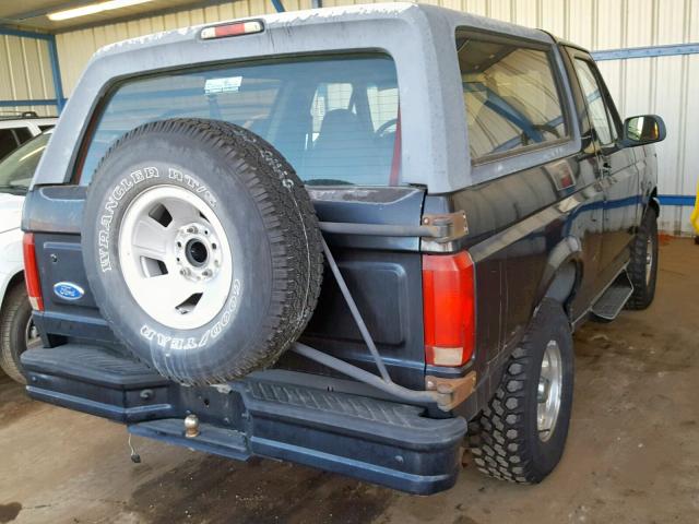 1FMEU15N8TLA45724 - 1996 FORD BRONCO U10 BLACK photo 4