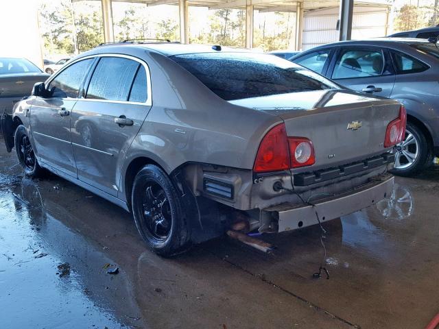 1G1ZG57B88F259425 - 2008 CHEVROLET MALIBU LS Qızıl foto 3