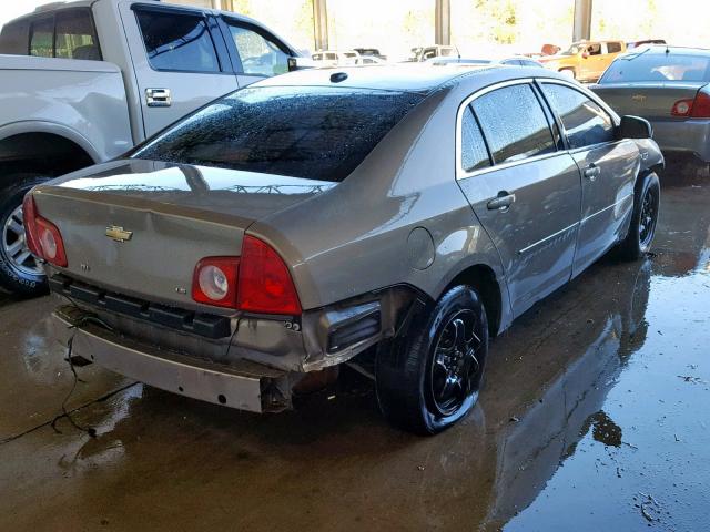 1G1ZG57B88F259425 - 2008 CHEVROLET MALIBU LS Qızıl foto 4