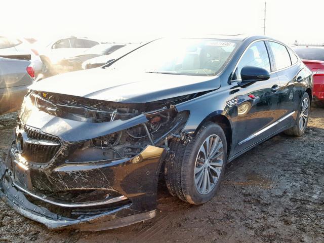 1G4ZR5SS9HU147197 - 2017 BUICK LACROSSE P BLACK photo 2