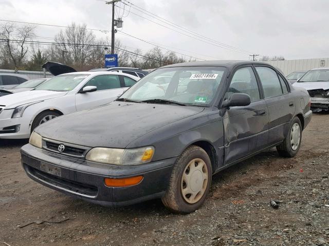 2T1BB02E8TC172735 - 1996 TOYOTA COROLLA DX BLACK photo 2