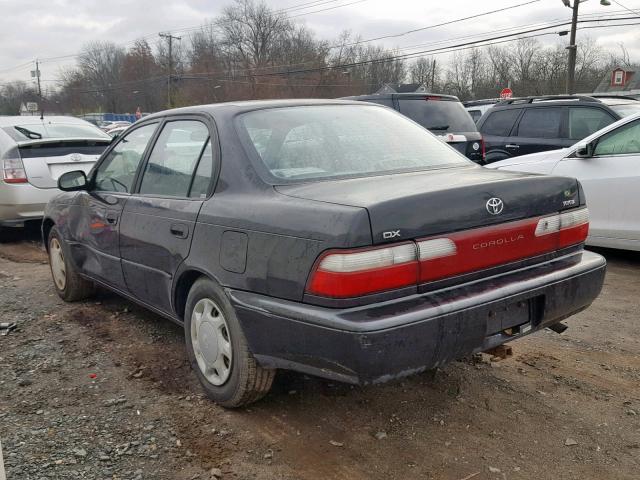 2T1BB02E8TC172735 - 1996 TOYOTA COROLLA DX BLACK photo 3