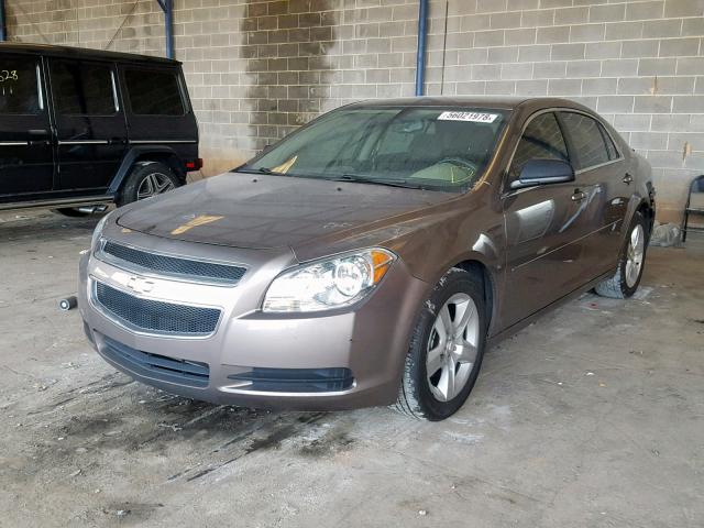 1G1ZB5E08CF273172 - 2012 CHEVROLET MALIBU LS BROWN photo 2