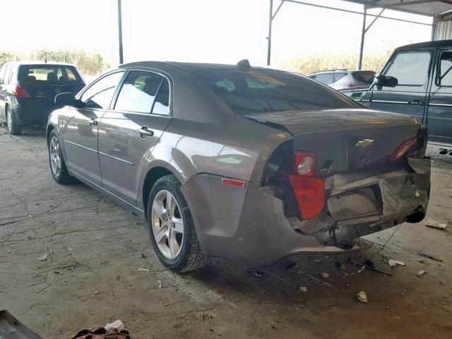 1G1ZB5E08CF273172 - 2012 CHEVROLET MALIBU LS BROWN photo 3