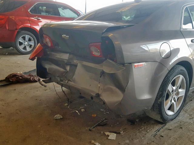 1G1ZB5E08CF273172 - 2012 CHEVROLET MALIBU LS BROWN photo 9