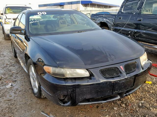 1G2WK52J61F124364 - 2001 PONTIAC GRAND PRIX BLACK photo 1