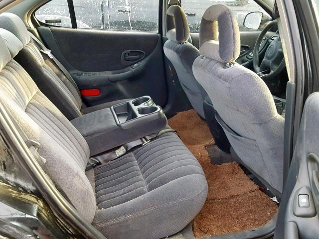 1G2WK52J61F124364 - 2001 PONTIAC GRAND PRIX BLACK photo 6